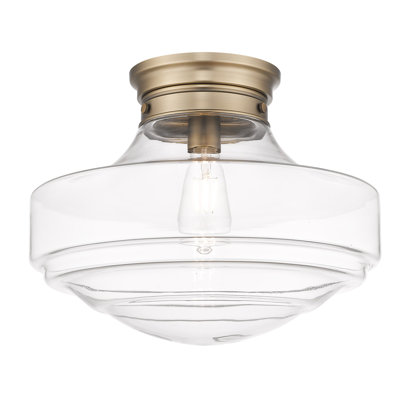 Plafonnier encastré 1 lumière 16 po Ilona