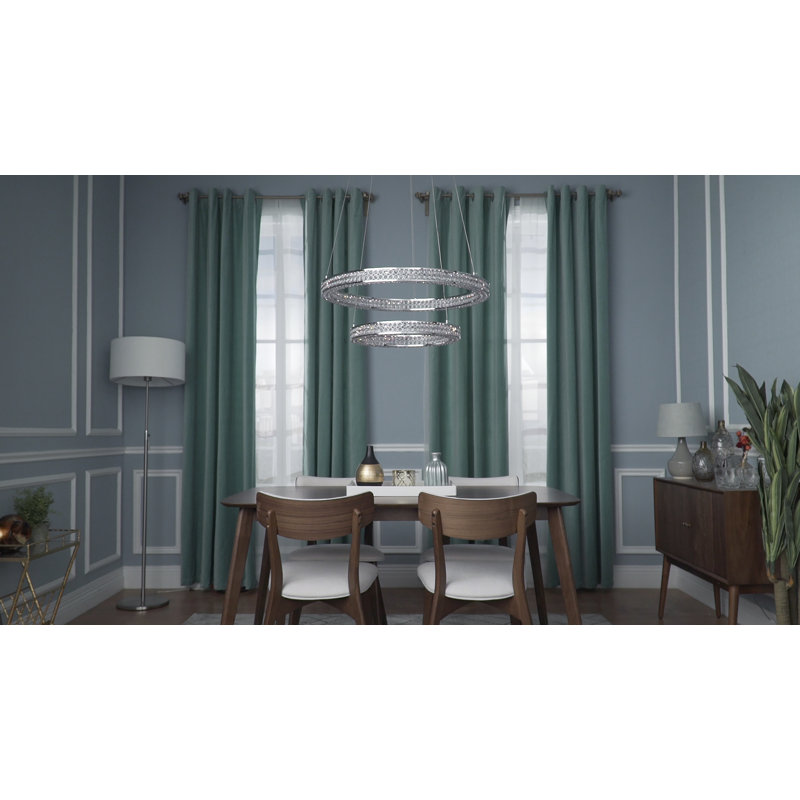 Lustre à plusieurs niveaux 1 lampe unique Ambrose