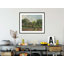 «The Artist's Garden at Eragny» par Camille Pissarro, impression giclée encadrée