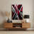 Abstract Shapes 29 Red Metal Wall Art-197667700