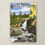 Publicité rétro sur toile Kadey «Travel Poster 103»-21647765