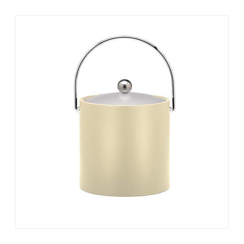 Haowen Plastic Ice Bucket, Gold