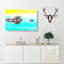 Peering Crocodile - Wrapped Canvas-56631967