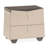 Fantosini 2-Drawer Nightstand - Silver Mist