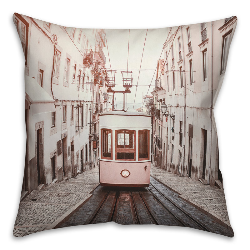 Housse et insert de coussin carré Lisbon