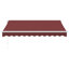 Dakota Fields Polyester Cover Retractable Patio Awning-1481860913-1481860921-1481861061