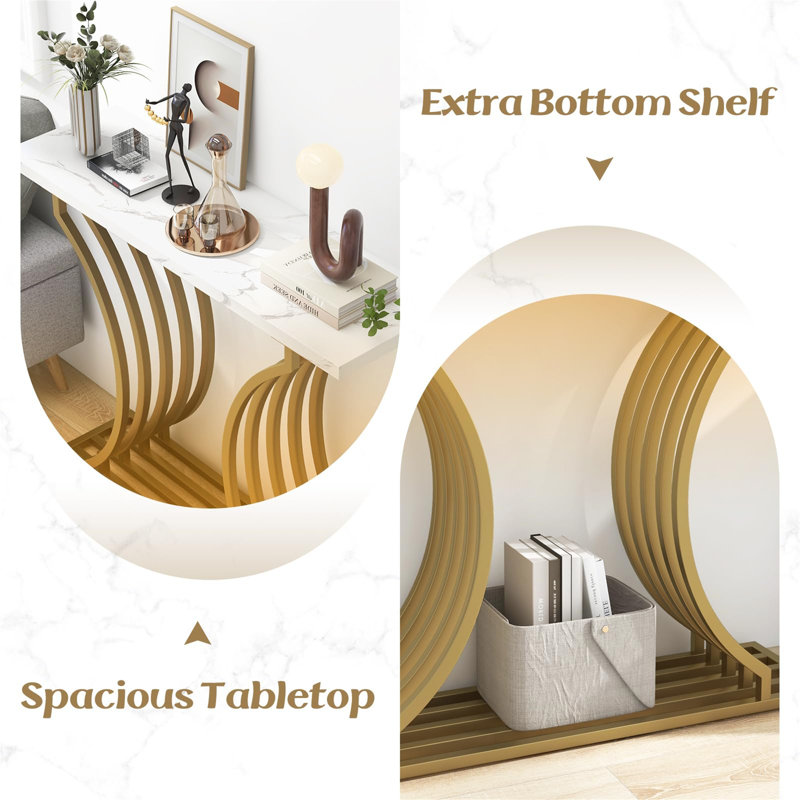 Adianey 100cm Console Table