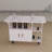 Modern Movable Folding Dining Table for Small Spaces,Rectangle Drop Leaf Dining Table with Wheels Kitchen Table with Drawer for Dining, Living Room