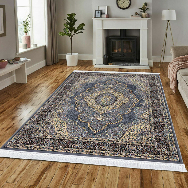 Floral Indoor / Outdoor Area Rug, Rectangle 120 x 170 cm