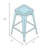 Mellinger Upholstered Counter Stool with Metal Frame-29509718-41695972