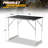 3-Pack Multi-Purpose Folding Work Tables Handle 4 Height Adjustable Portable Workshop & Camping Benches??