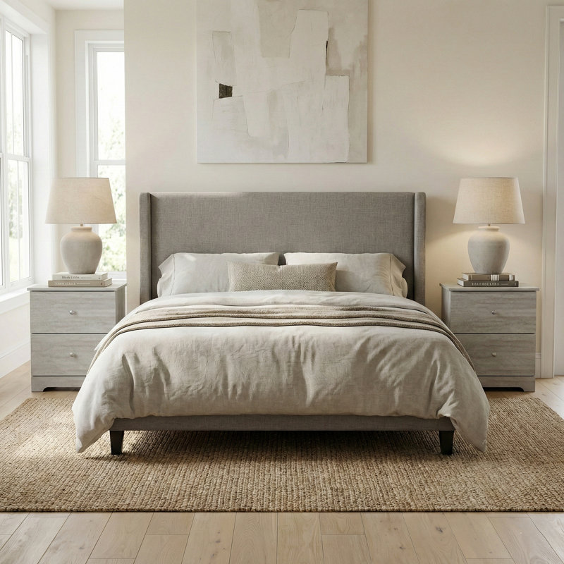 Blaklee Nightstand (Set of 2), Dusty Gray Oak