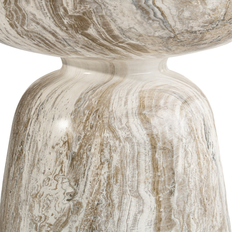 Table d'appoint pour l'extérieur, Brun