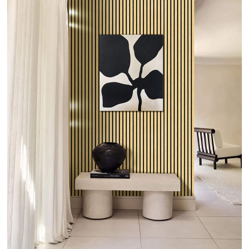 Ahkai 60 cm x 240 cm Wall Paneling, Oak