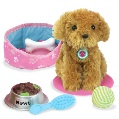  Sophia's 18" Doll Plush Puppy Dog & Accessories
