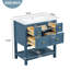 Rangement pour salle de bain Glenland-1809506143