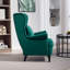 HOMCOM Modern Accent Chair Wingback Armchair High Backrest-774362505