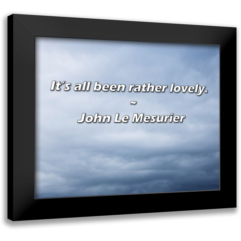 Citation de John Le Mesurier: Tout a été plutôt charmant.