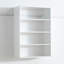 Système d'organisation mural en bois blanc Devi-299769439