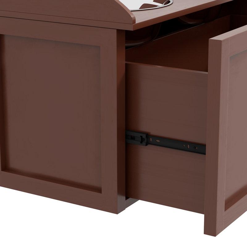 Elevated Feeder, Dark Brown