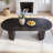 Chynthia 6 - Person Oval Double Pedestal Dining Sets-1944846722