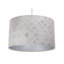 1 - Light Silver Drum Pendant-235833923