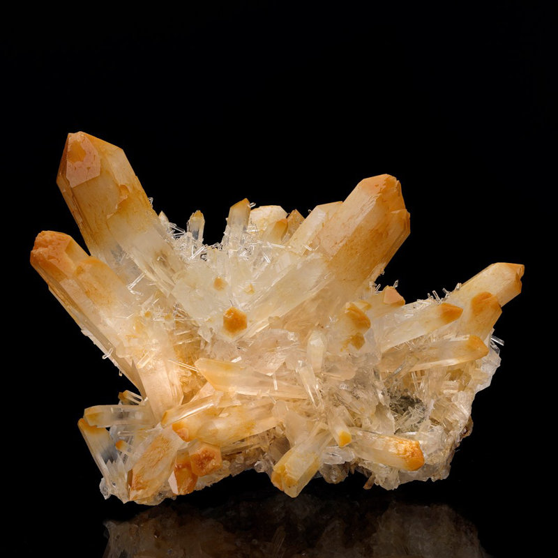 Quartz avec halloyite de la Colombie