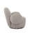 35" W Upholstered Armchair 360° Swivel Barrel Chair-1225659940