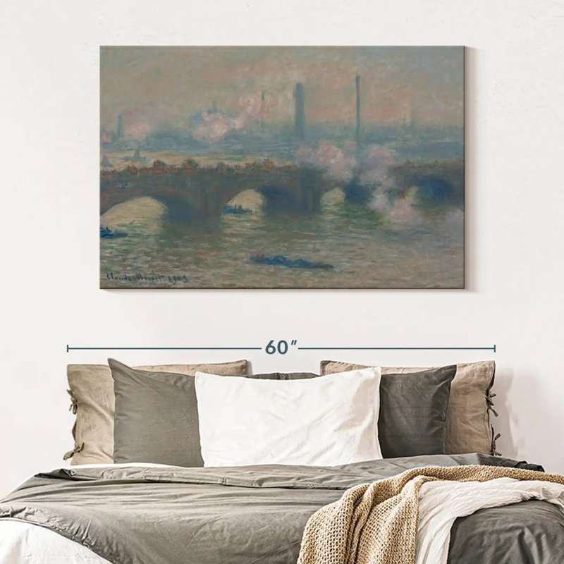 Lilie Waterloo Bridge, 34" H x 51" W