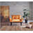 Sona Convertible Futon Loveseat – Modern Sofa Bed For Living Room, Comfortable And Stylish Multifunctional Furniture-1125375828