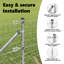 Galvanised Steel Border Fencing-588533967-588533959
