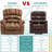 Anastasie Upholstered Heated Massage Chair-477425361