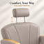 Fauteuil de salon pour coiffeur, fauteuil de coiffeur pour salon de coiffure avec pompe hydraulique professionnelle - gris / or-108808824-129176280