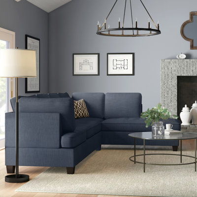 Allenhurst Upholstered L-Shaped Sectional Reversible