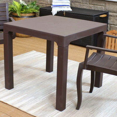 Dorthula 3 - Person Patio Dining Set with Rectangular Table