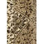 Tapis oriental crème / brun / kaki traditionnel Indo Kerman 6 pi 5 po x 9 pi 2 po