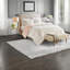 Luxurious Bedding Set, Faux Fur Polyester, Glamorous Bedroom Comfort