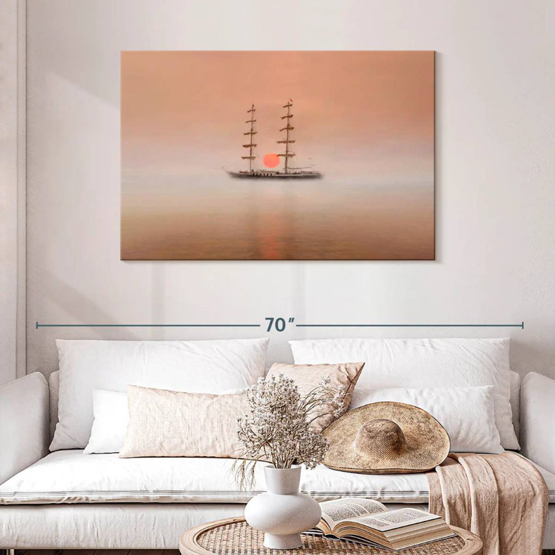 Mehar Dawn Over The Yard Arm, 30" H x 45" W