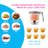 Baby Food Maker and Blender - Blend, Grind, Steam, and Cook Homemade Baby Food - Self Cleaning Machine with Touch Screen and 6 Reusable Pouches by EVLA’s (Gray)-88911409