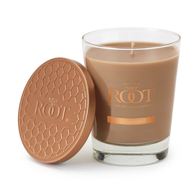 Sandalwood Scented Jar Candle, Jar 10.5 oz.