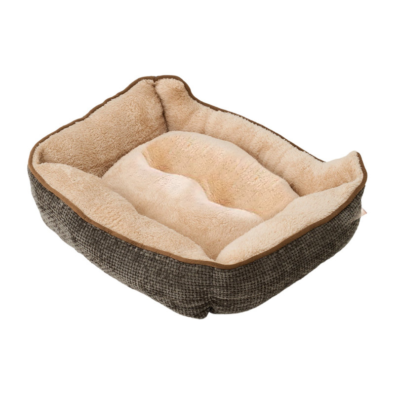 Polyester Pet Bed, Coffee