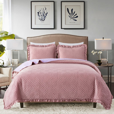 Ensemble de courtepointe en microfibre