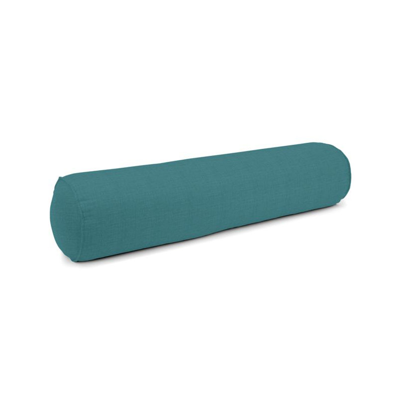 Linen Bolster Pillow Cover & Insert, Dusk, 9" x 48"