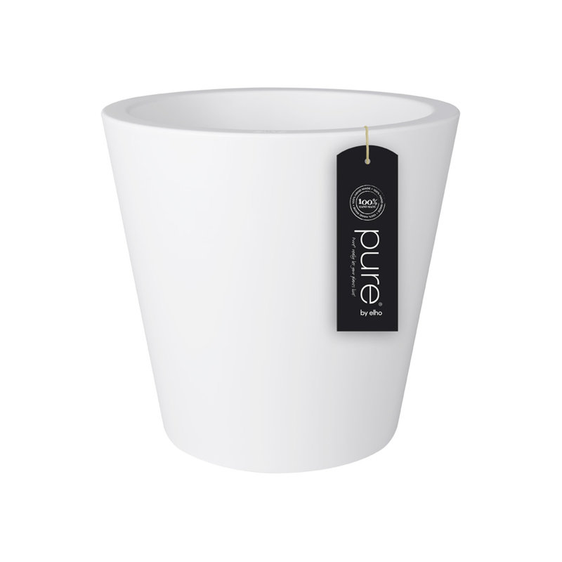 Handmade Pot Planter, White, 102.5cm H x 50cm W x 50cm D