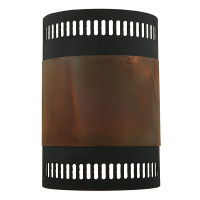 Elements Copper Flush Mounted Sconce