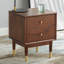 Chipley 40cm W Solid Wood Bedside Table