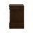 MDF Nightstand With 2 Drawers, Cappuccino