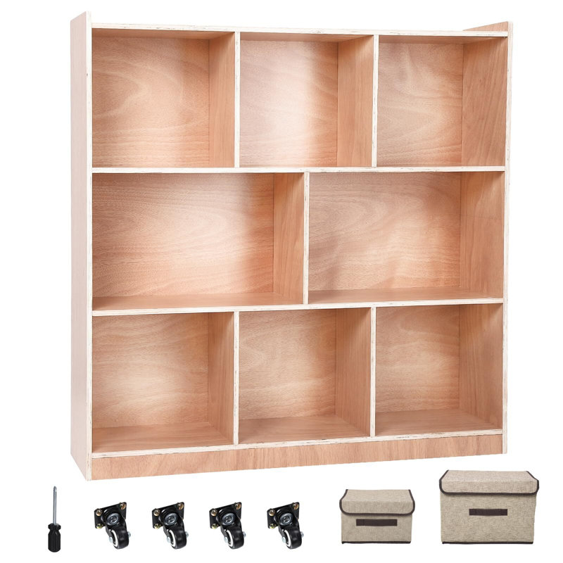 Casier de rangement 8 sections pour la classe, 10 casiers de classe