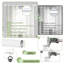 Tringle à rideau de douche droite 43 po Goowin