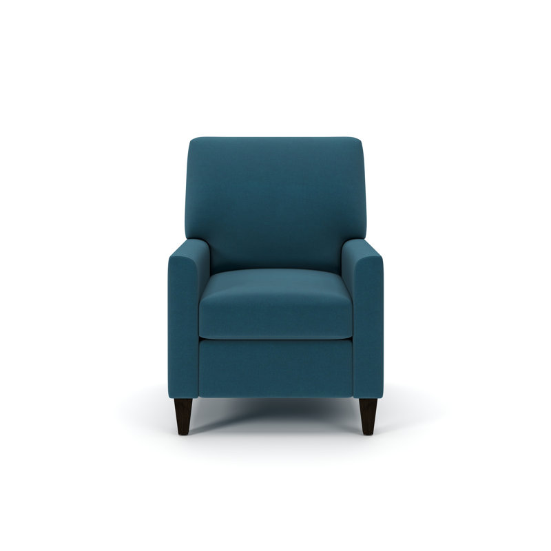 Ahart Nikki Upholstered Pushback Recliner, Bayou Midnight